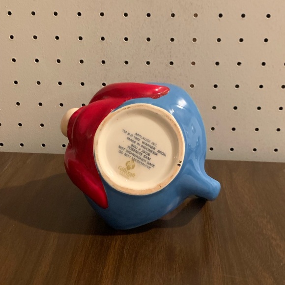 💥 1992 VINTAGE APPLAUSE INC LOONEY TUNES YOSEMITE SAM BLUE & RED COFFEE CUP MUG💥 - Picture 5 of 7